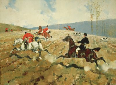 Hunting by Rene Princeteau